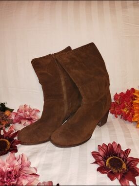 Cute Coconuts by Matisse Brown Suede Calf High Boots